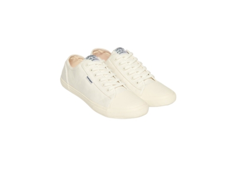 Zapatillas de Mujer SUPERDRY Veganas Low Classic Blanco (37)