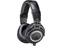 AUDIO TECHNICA Auriculares con Cable AUDIO-TECHNICA ATH-M50X (On Ear - Negro)