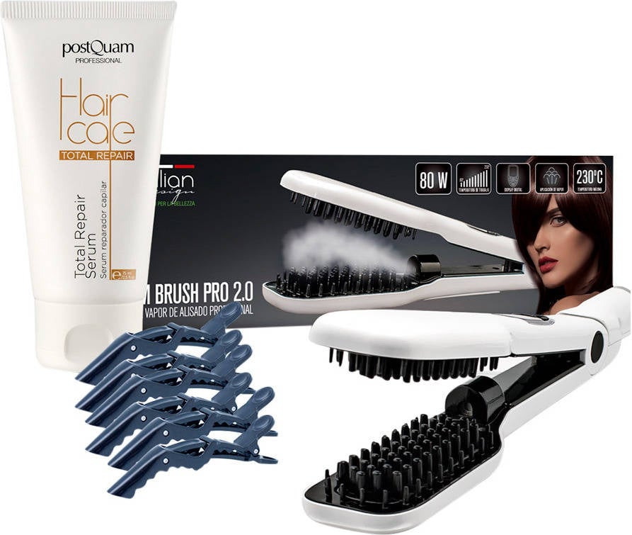 Plancha de Pelo ID ITALIAN Cabelo Alisado Conjunto 3