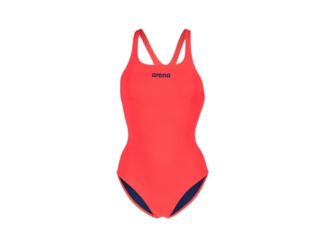 Bañador de Mujer para Natación ARENA Pieza Team Solid Rojo (42)