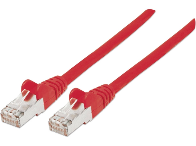 Cable de Red INTELLINET (RJ45 - 30 m - Rojo)