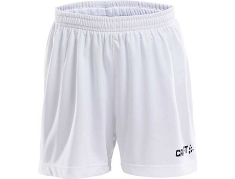 Pantalones para Hombre CRAFT Squad Solid Blanco para Fútbol (158 - 164 cm)