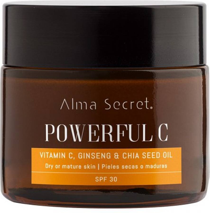 Crema Facial ALMA SECRET Vitamina C, Ginseng y Chia - SPF30 (50 ml)