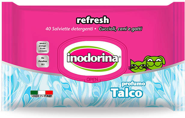 Toallitas INODORINA Talc (40 Unidades)