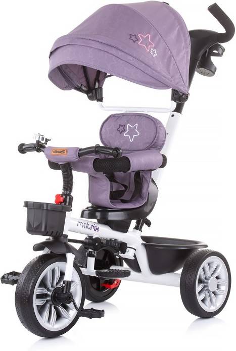 Triciclo Evolutivo CHIPOLINO CR21370 Con Asiento Giratorio 360º Matrix Dhalia (Peso Máx: 25 kg - 72 x 46 x 105 cm)