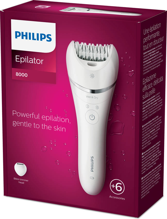 Depiladora PHILIPS BRE715/00 (Arranque - Multizonas - Recargable)