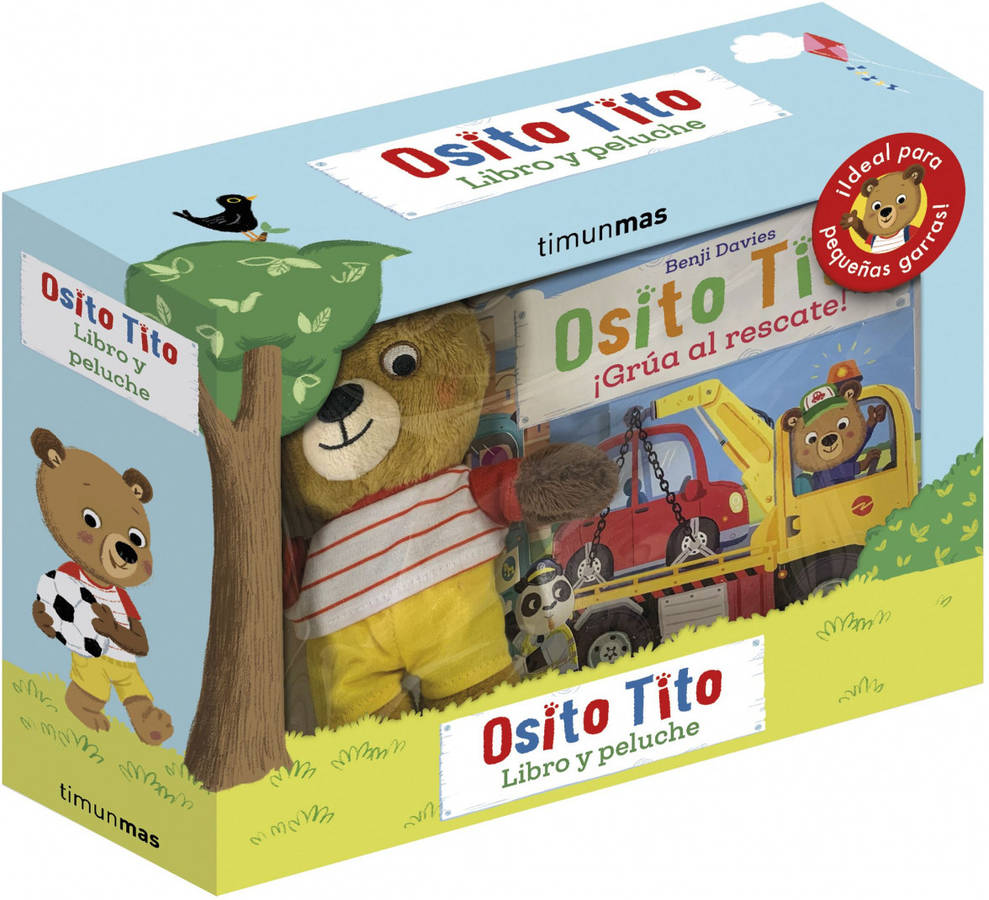 Libro Osito Tito. Libro Y Peluche de Benji Davies (Español)