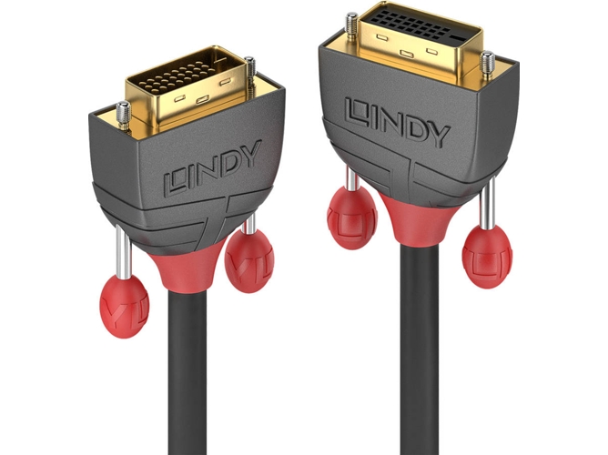 Cable LINDY (DVI - 1 m - Negro)