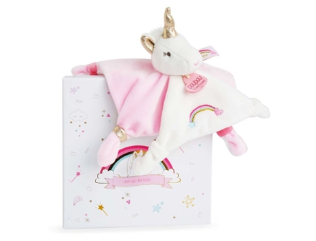 Peluche DOUDOU ET COMPAGNIE (Polyester - Rosa - 20 x 15 x 6 cm)