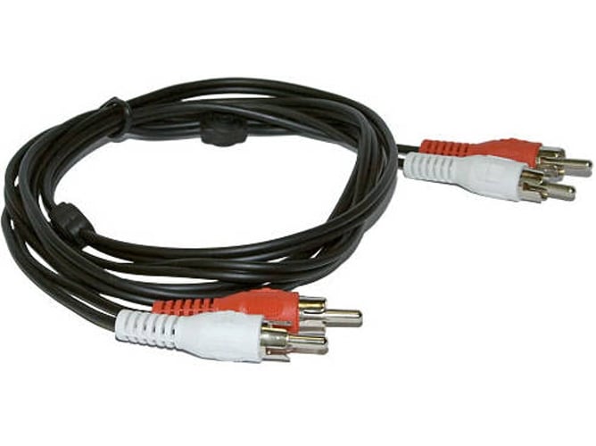 Cable de Audio MICROCONNECT 2xRCA/2xRCA, 5m