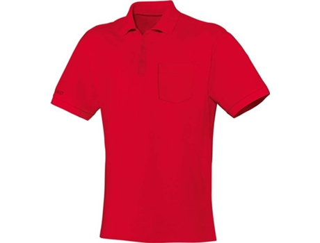 Polo para Hombre JAKO Team avec poche poitrine Rojo para Multideportes (M)