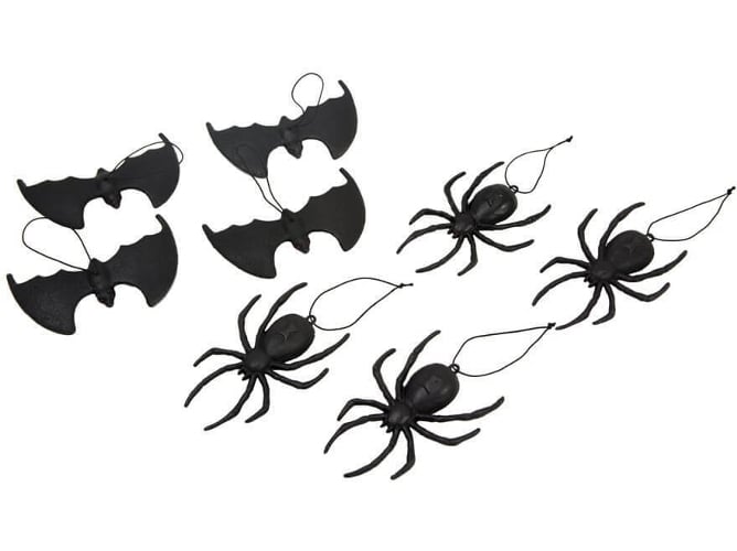 Viving Arañas Y colgantes decoraciones halloween disfrazzes pack 4 14