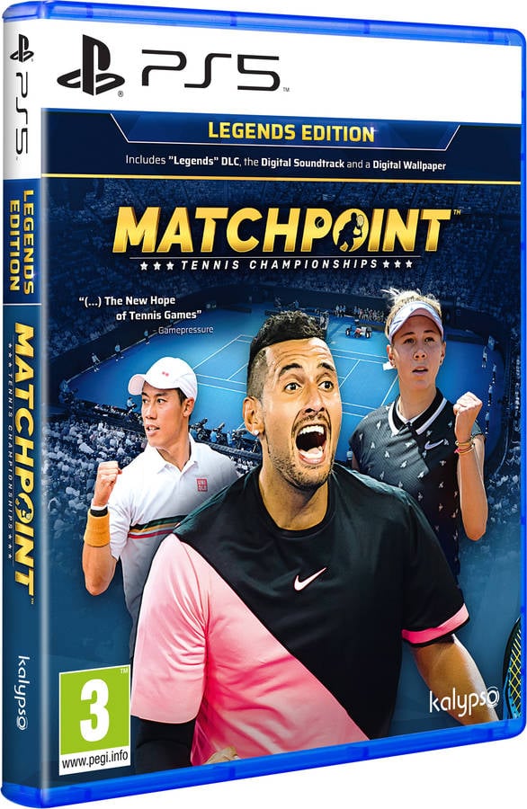 Juego PS5 MATCHPOINT Tennis Championships