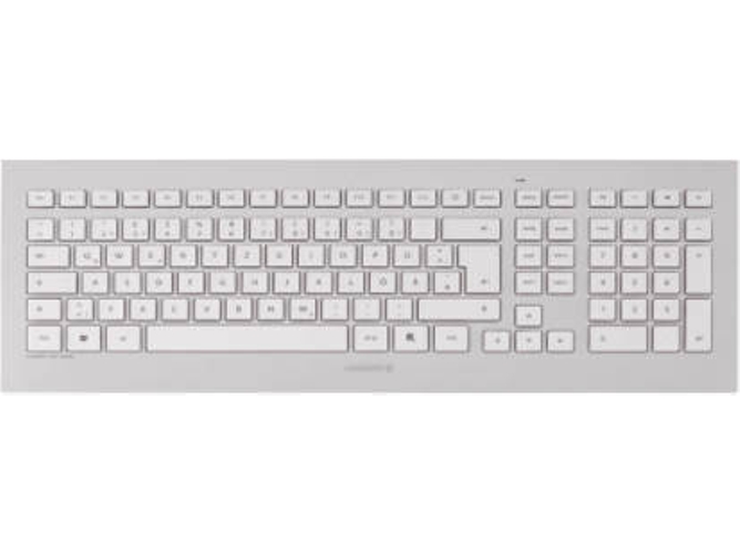 Teclado CHERRY DW 8000 (Inalámbrico - Idioma Inglés UK - Blanco)