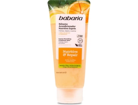 Acondicionador BABARIA Balsamo Reparador y Nutrición (200 ml)