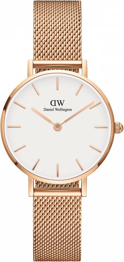 Daniel Wellington Reloj para mujer de cuarzo con correa en acero inoxidable dw00100219 rosa