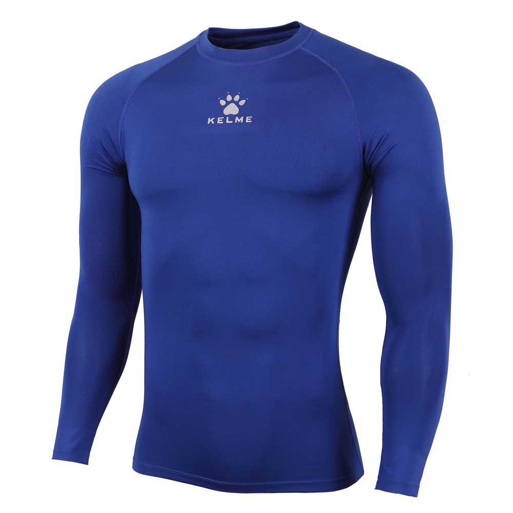 Camiseta Térmica Ml ropa interior para hombre kelme tea azul s