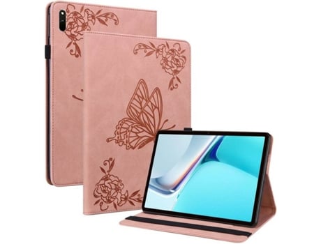 Carcasa Tablet Huawei MatePad 11 (2021) HFS-HOUSE Mariposa Rosa