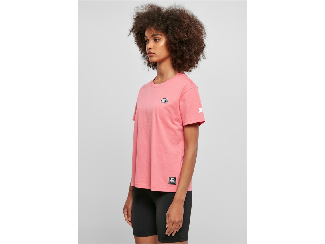 CAMISETAS URBAN CLASSICS mujer rosa 