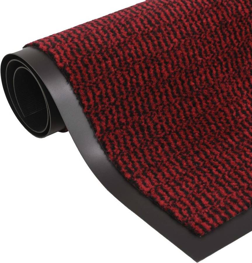 Alfombra VIDAXL Rectangular (Rojo - Tejido - 40x60)