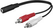 Cable Audio GOOBAY (Jack 3.5 mm - 0.2 m)