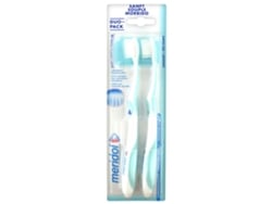 Cepillo de Dientes Pack de 2 Suaves Color: Azul Y Verde MERIDOL