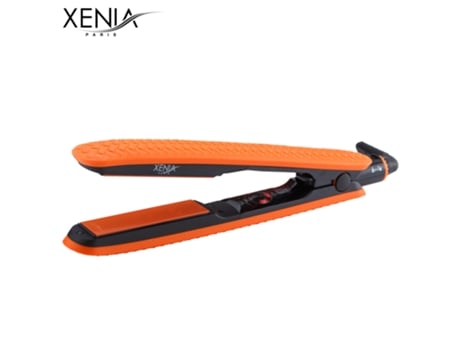 Plancha de Pelo XENIA PARIS Silicona Naranja (140-200C)