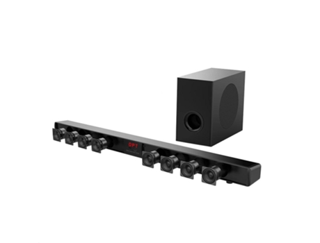 Barra de sonido de madera SLOWMOOSE Home Theater Subwoofer Bluetooth[L7 Bass]