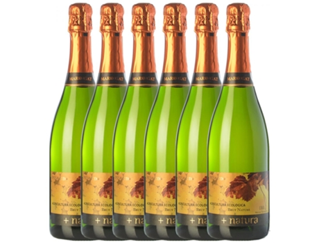 Espumante MARRUGAT Marrugat Natura+ Brut Nature Cava Reserva (0.75 L - 6 unidades)