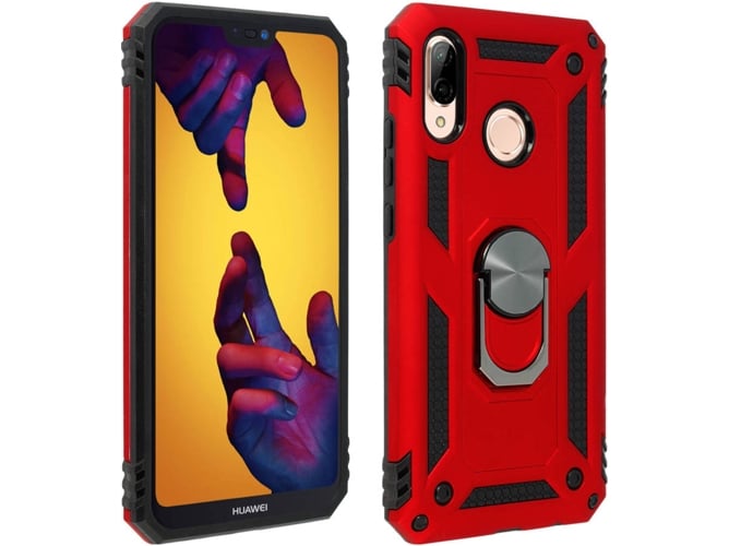 Carcasa Huawei P20 Lite AVIZAR Anillo Rojo