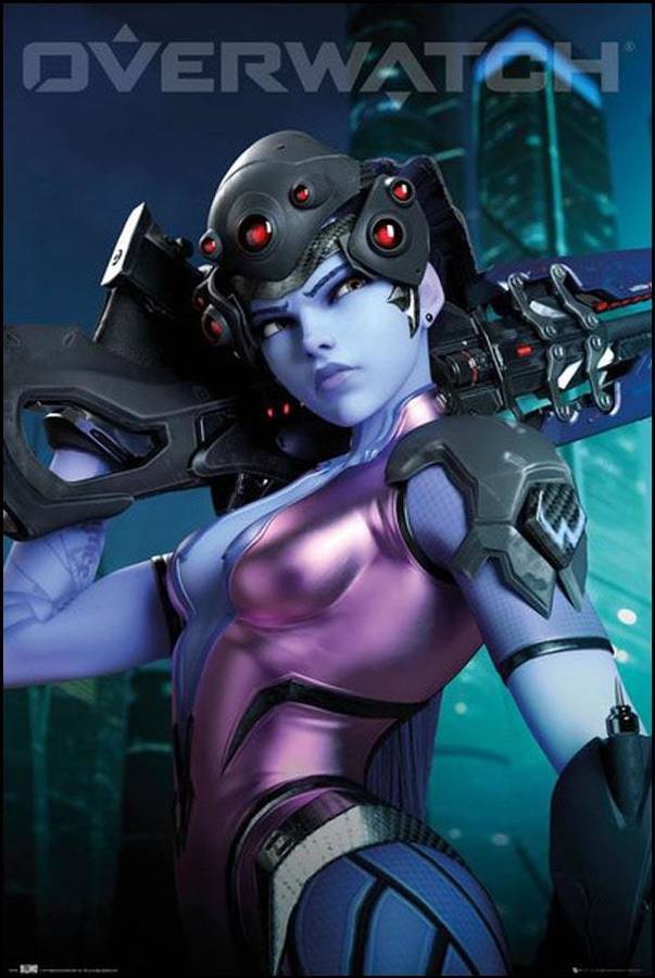 Poster Overwatch Maker erik one size galeria widowmaker de 61x91.5 cm