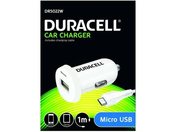 Cargador de Encendedor DURACELL DR5022W