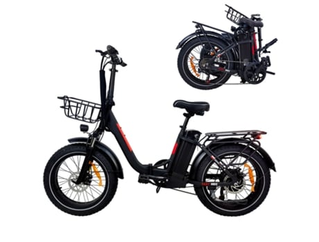 Bicicleta Eléctrica BLJ-DZ2030 750W 48V 13AH 40KM/H-Negro