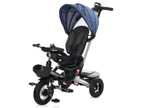 Triciclo Evolutivo ZIPPY con Ruedas de Goma Azul