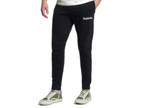 Pantalones de Chándal para Hombre SUPERDRY (XXL - Negro)