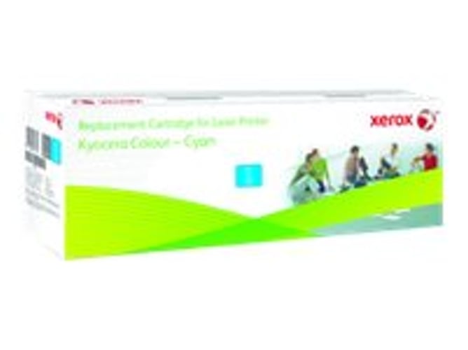 Tóner Xerox Cián compatible con Kyocera TK-560C para usar en: FS-C5300, FS-C5350, ECOSYS P6030