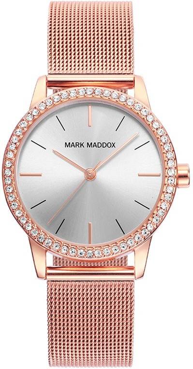 Reloj MARK MADDOX Mujer (Acero - Rosa)