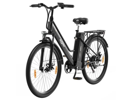 Bicicleta eléctrica ONESPORT OT18-3 City 250W 36V 14.4Ah 100km Alcance máximo 25km/h Freno de disco delantero y trasero Negro