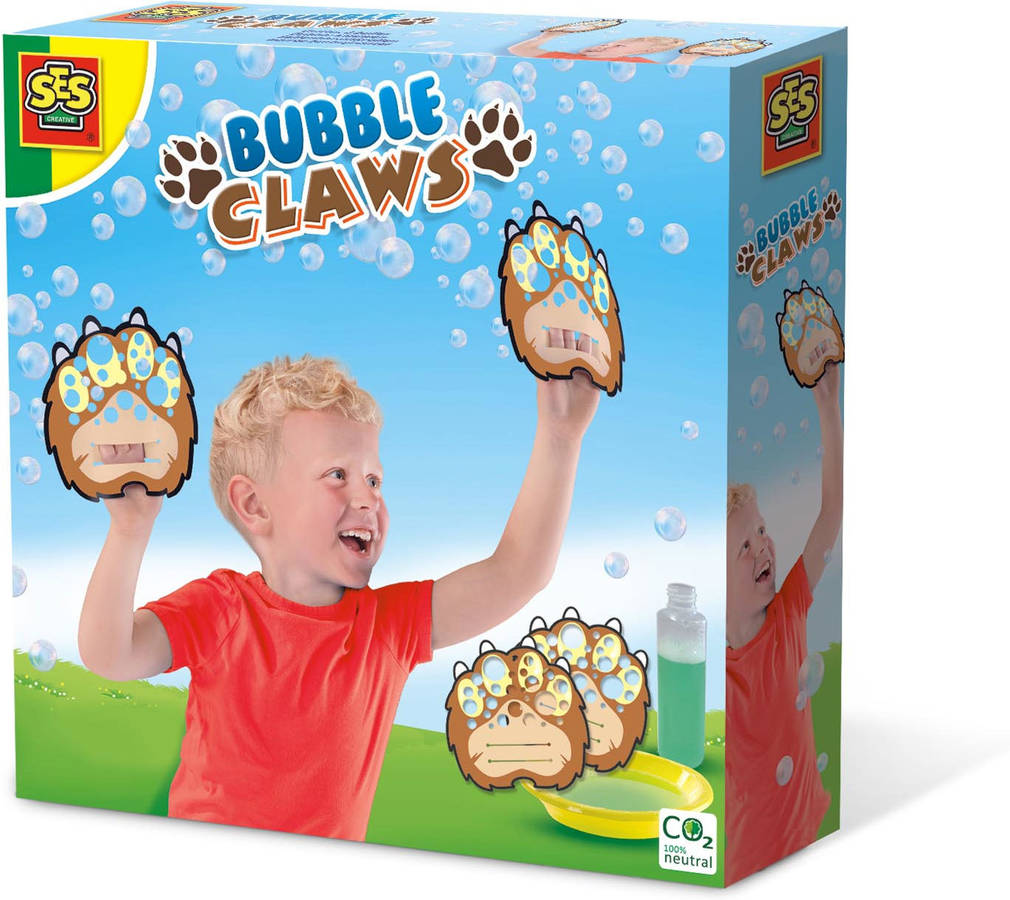 Juego Aire Libre SES Burbujas de jabón Bubble Claws (Edad Minima: 5 años)