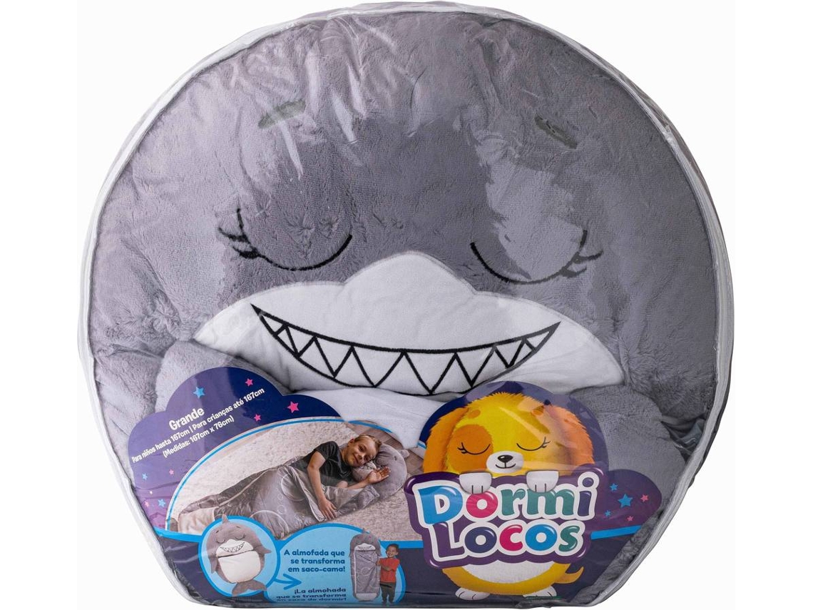 Dormi Locos - Almohada Grande - Tiburón : : Productos