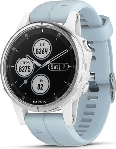 Reloj deportivo GARMIN Fénix 5S Plus (Bluetooth - 11 h de autonomía - Azul)