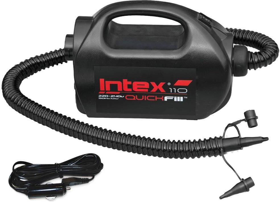 Bombas de Aire INTEX Eléctrico Negro (26x17.5cm)