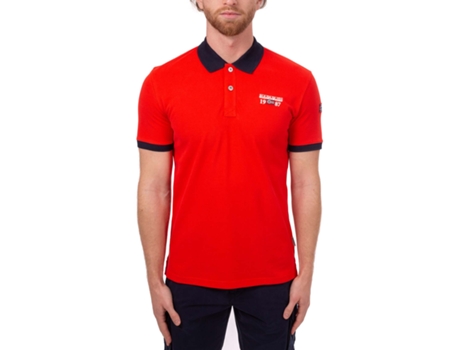 Polo de Hombre NAPAPIJRI Algodón Rojo (S)