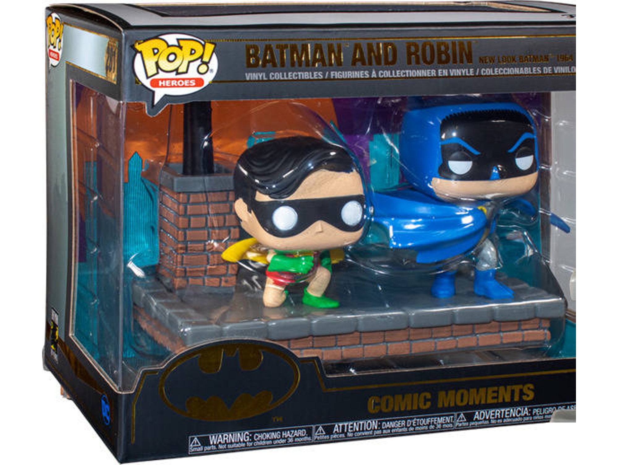 Figura FUNKO POP! Movie Moment: Batman 80th - Batman and Robin 1964