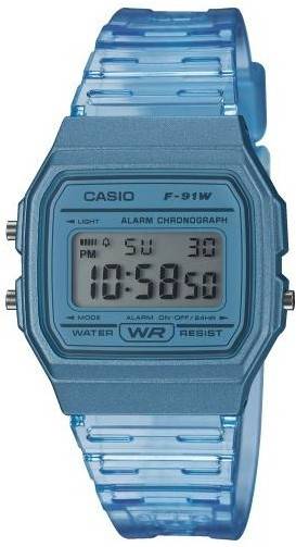 Reloj Digital CASIO Mujer (Goma - Azul)