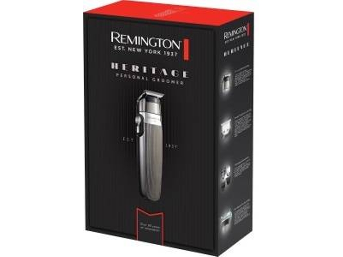 Cortapelos Remington Heritage pg9100 con 12 accesorios aparador multifunciones autonomía 60 min