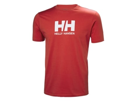 Camiseta para Hombre HELLY HANSEN (M - Algodón - Rojo)