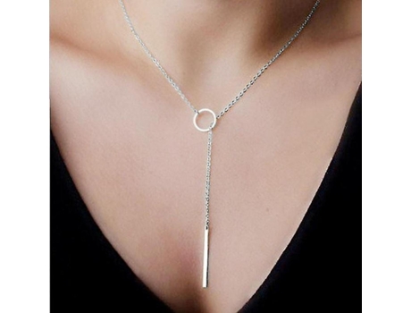 Hot Womens Circle Lariat Style Chain Chillace