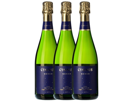 Espumante U MÉS U U Més U Cygnus Sin Sulfitos Añadidos Xarel·Lo Brut Nature Cava Reserva (0.75 L - 3 unidades)