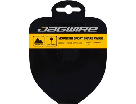 Cable de Freno JAGWIRE Mountain Brake Cable-Slick Stainless-1.5X3500Mm-Sram/Shimano (Gris - TU)